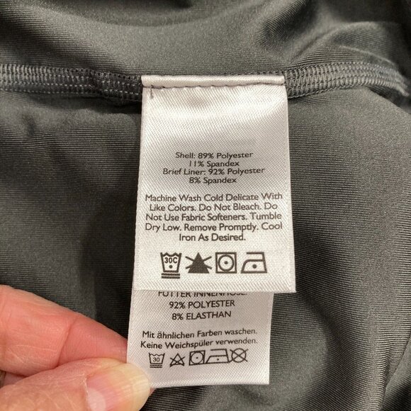 Eddie Bauer Adventurer Skort, Size 10, Charcoal Gray, Pockets Golf Tennis Sports - Picture 9 of 10